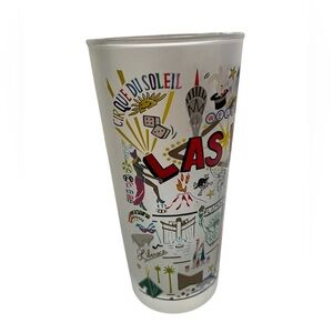2014 Cat Studio Las Vegas Drinking Glass